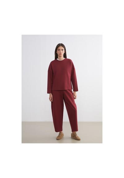 LC Waikiki Alıta Cıty Farkıyla Lcw Vision Bordo Oval Yaka Kadın Sweatshirt Bordo - 924123597 Bordo LC Waikiki Alıta Cıty Farkıyla Lcw Vision Bordo Oval Yaka Kadın Sweatshirt Bordo - 924123597 Bordo