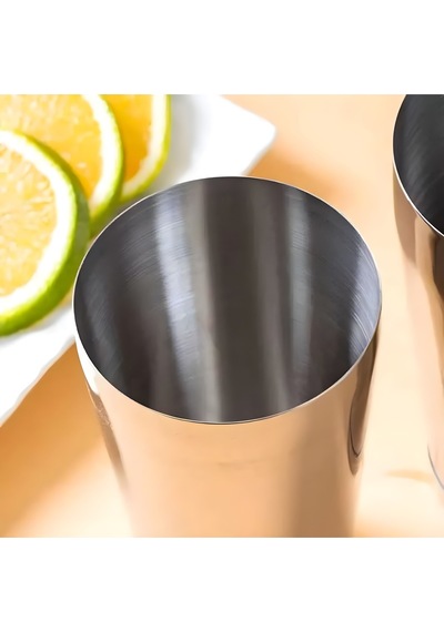 Boston Shaker Çelik 500 + 750 Ml Gri