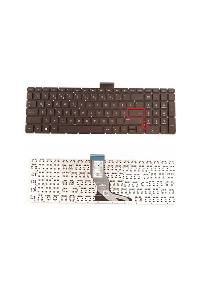 Hp Pavilion 15-bc412nt, 15-bc413nt Klavyesi Siyah Tr
