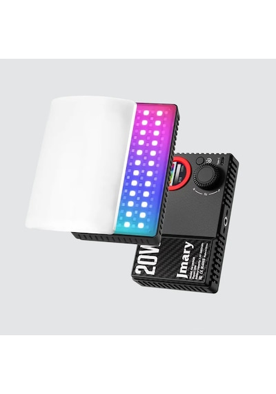 Jmary Fm-180rgb Rgb Led Telefon-kamera Üstü Aydınlatma Işığı 20w Siyah