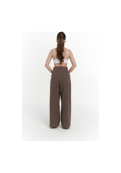 Mai Collection Mai Studios Co. Sorrenio Açık Kahve Yelek Pantolon Takım Acık Kahve Açık Kahverengi