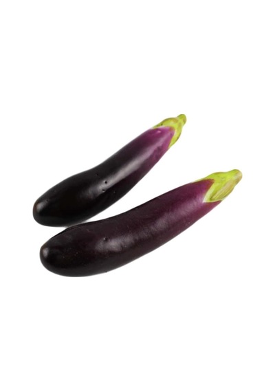Yapay Sebze Patlıcan Aubergine 1Adet 18x5Cm