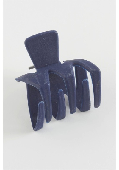 Zikzak Renkli Mandal Toka 6 Cm Siyah