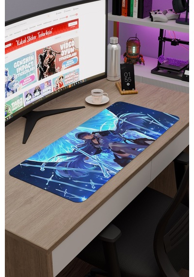 Akame Ga Kill Anime V2 - 70x30 Xl Gaming Kauçuk Kaymaz Taban Mouse Pad Fare Altlığı