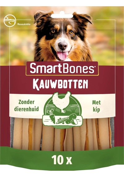 Smartbones Chicken Sticks Tavuklu Çiğneme Çubukları 10'lu, 200 Gr Köpek Ödülü