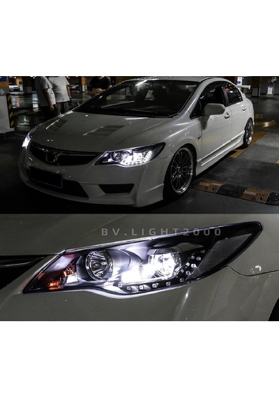 Honda Civic Fd6 2007-2008 Ledli Ön Far