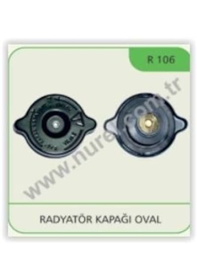 NUREL R106 Radyatör Kapağı Termostatlı Oval Ünıversal