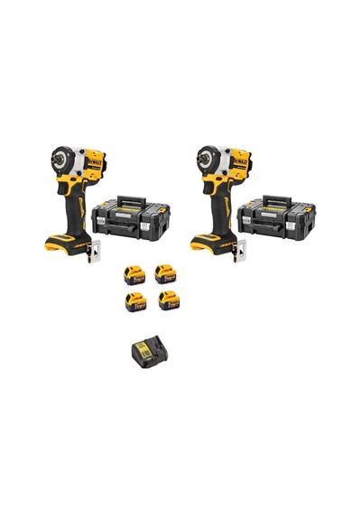 2 Adet Dcf922 Somun Sıkma Makinası + 4 X 5 Ah Akü + 1x Dolum Cihazı - 620711517
