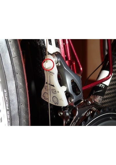 Shimano Tl-fd68 Kablo Sabitleme Noktası  Aleti Siyah