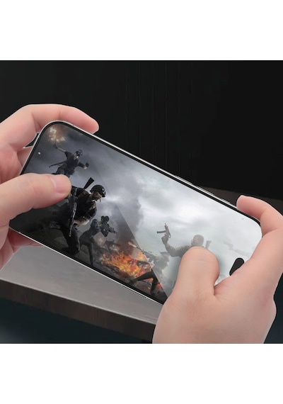 Blueo Apple Uyumlu iPhone 15 Tam Kaplayan Hd Anti-static Ekran Koruyucu