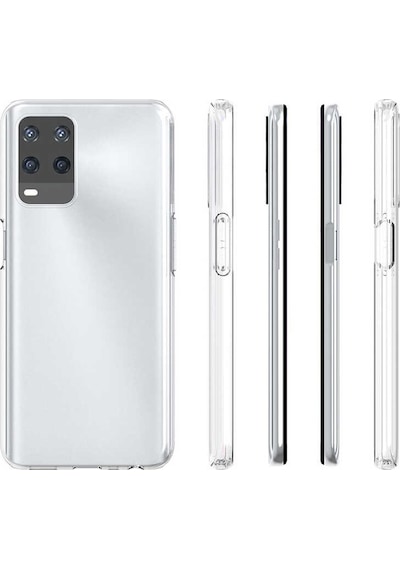 Oppo A54 4g Şeffaf Kılıf Yumuşak İnce Tasarımlı Kapak Süper