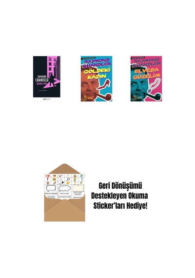 Büyük Uyku + Göldeki Kadın Cep Boy + Elveda Güzelim Cep Boy + Okuma Sticker'ları