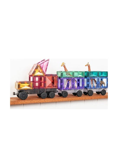 Connetix Pastel Transport Pack Manyetik Bloklar - 50 Parça