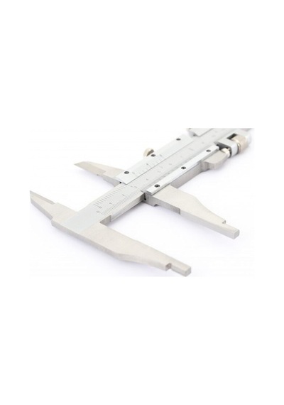 Dasqua 0-500mm Çift Çene Mekanik Kumpas 0.02mm Çene Boyu 100mm