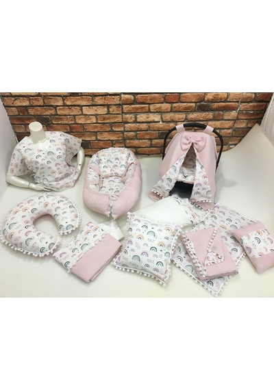 Tr Babynest, Puset Örtüsü Ve Minderi, Alt Açma, Yastık Ve Battaniye, Emzirme Minddri, Emzirme Önlüğü Nevresim T