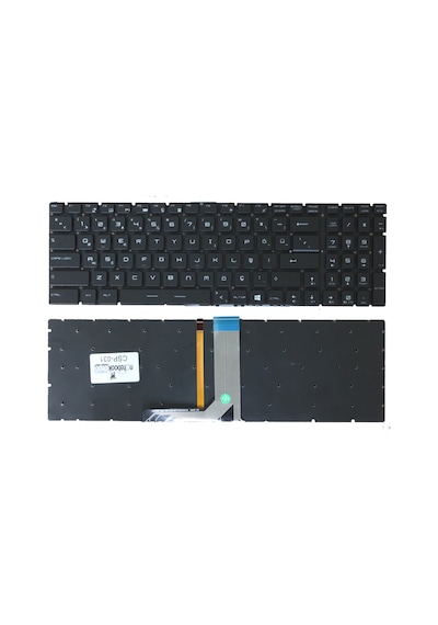 Msi Gt72Vr 6Re-250Xtr Uyumlu Notebook Klavye (Siyah Işıklı Tr)