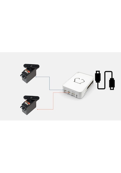 Pan-tilt Mekanizması İçin Servo Motor Kiti