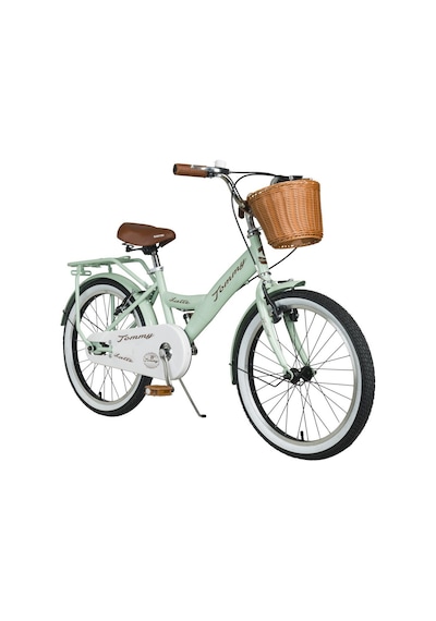 Tommybike Latte  Sepetli, Elcikli 20 Jant Çocuk Bisikleti, 6-9 Yaş Çocuk Bisikleti Yeşil
