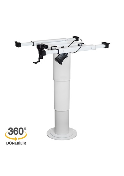 Ranger 360 Döner Masa Ayağı Yükseklik Ayarlı 35-74 Otomatik - Gri-828