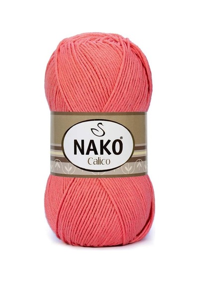 Calico- 11037 Mercan- 5'li Paket - 100gr/240m - El Örgü İpi - Amigurimi-hırka- Kazak- Şal-bebek İpi