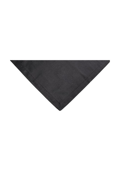 Siyah Düz Runner 45x150 Cm - Şık Masa Dekorasyonu Abanoz
