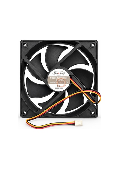 12v Dc Fan 120x120x25 Mm 0,25a 2200 Rpm 3 Pin Soğutma Fanı