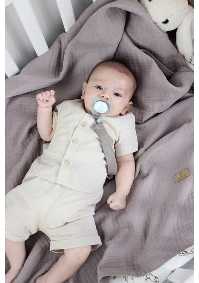 Bistyle Müslin Bebek Battaniyesi 120x120 Cm 2020