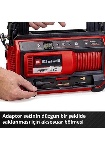 Akülü Hava Kompresörü Pressıto 18/25 4020420
