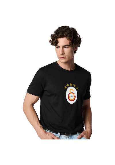 Gsstore Galatasaray 5 Yıldız T-shirt E251402 Siyah