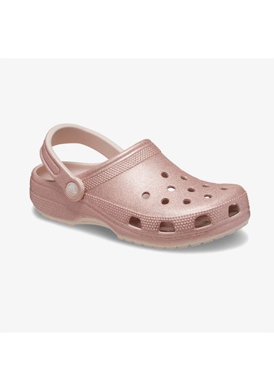 Crocs Classic Glitter Clog Unisex Gri Terlik 205942 Gri