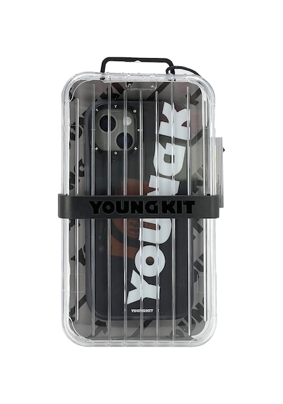 Youngkit - Apple Uyumlu iPhone 15 Binfen Arka Koruma Kılıf - Pembe Pembe