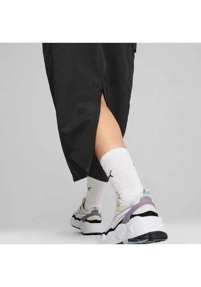 Puma Downtown Kadın Kargo Midi Etek 626656 01 Siyah