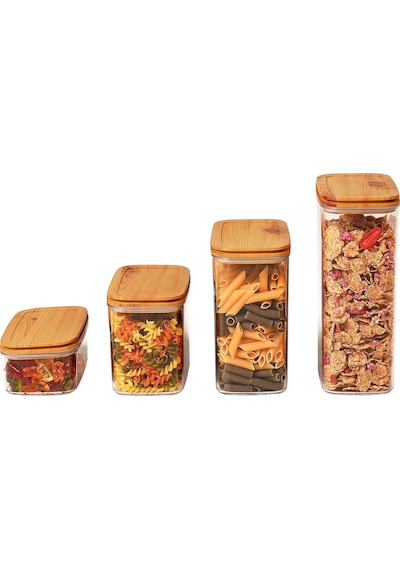 Moonstar Maximum Plus Set Plastik 5 Parça Saklama Kabı 6.58 Lt-Ma Siyah