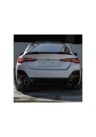 Bmw 4 Serisi Gran Coupe G26 Arka Difüzör & Flap Seti M Sport Uyumlu Agresif Tasarım