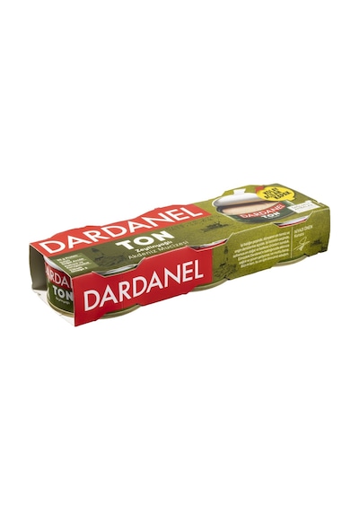 Dardanel Ton Balığı 3x75g Zeytinyağlı Doğal Dilim Konserve 8'li Avantaj Paketi - 8 Adet Tarı