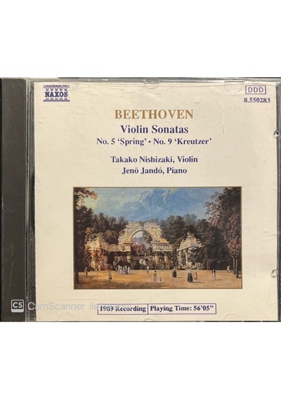 Beethoven Violin Sonatas Classic Cd