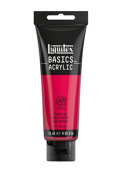 Liquitex Basics Acrylic 118ml Akrilik Boya Primary Red 415 Diğer