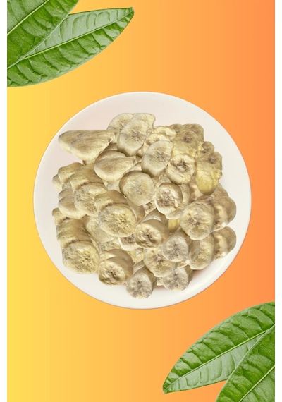 Freezya Freeze Dried Dondurularak Kurutulmuş Muz - 20 Gr
