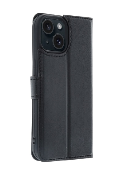 Apple iPhone Uyumlu - 15 Trend S Plus Kapaklı Kılıf - Siyah