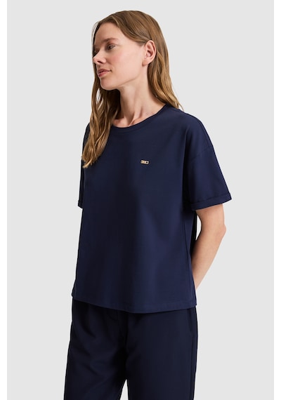 U.s. Polo Assn. Kadın Lacivert Tişört Basic 50323545-vr033 U.s. Polo Assn. Kadın Lacivert Tişört Basic 50323545-vr033