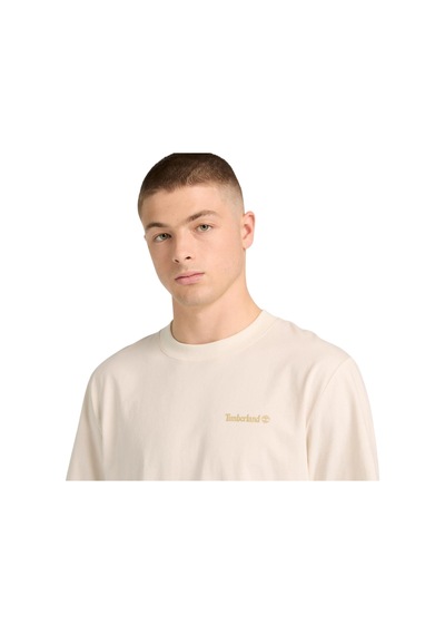 B0a5mnvcm91-r Timberland Magnet Back Graphic Tee Erkek T-shirt Krem B0a5mnvcm91-r Krem