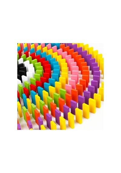 360 Parça Renkli Domino