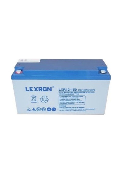 Lexron 12 Volt 160 Ah Amper Jel Akü Derin Döngü C