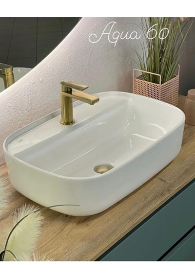 Turkuaz Aqua Lavabo 60x40 Cm A