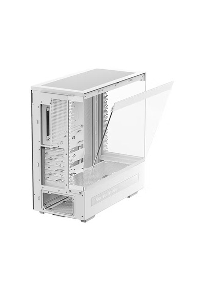Deepcool Ch690 Digital Wh Panoramik Dahili Dijital Durum Ekranlı Yüksek Hava Akışlı Beyaz Gaming Mid-tower Pc Kasası