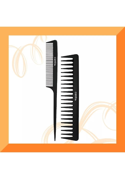 Cantu Karbon Fiber Isıya Dayanıklı Saç Kırılmalarını Engelleyen Taraklar
