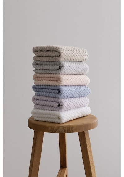 Ivory Beyaz Bordürlü Mikro Fiber %100 Pamuk 2li Banyo Havlusu Set Beyaz