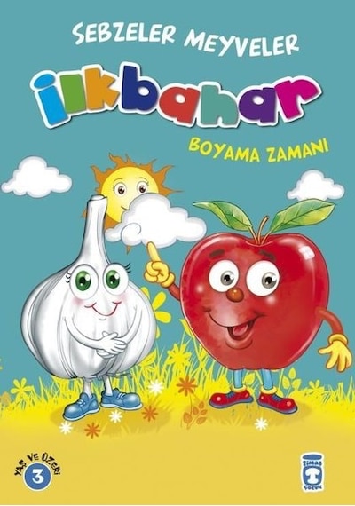 İlkbahar - Boyama Zamanı- Timaş Çocuk