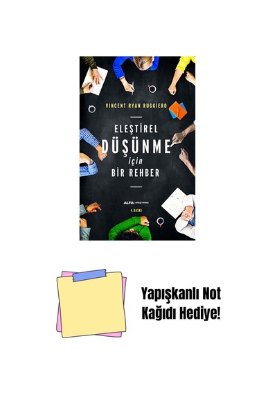 Eleştirel Düşünme İçin Bir Rehber + Yapışkanlı Not Kağıdı