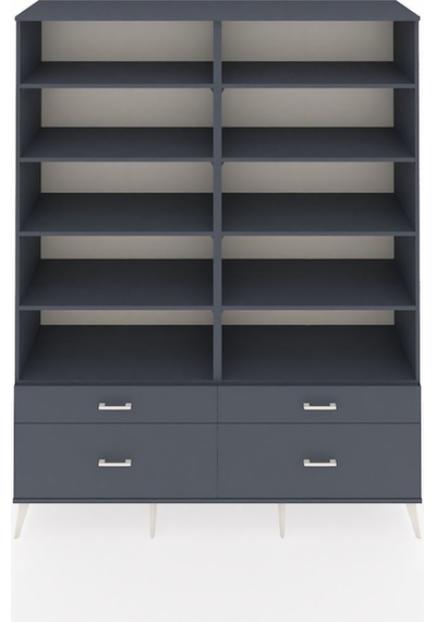 Hyperion Gardrop 10 Raflı 4 Çekmeceli 4 Kapaklı 176x44x221 Antrasit-antrasit Antrasit Hyperion Gardrop 10 Raflı 4 Çekmeceli 4 Kapaklı 176x44x221 Antrasit-antrasit Antrasit